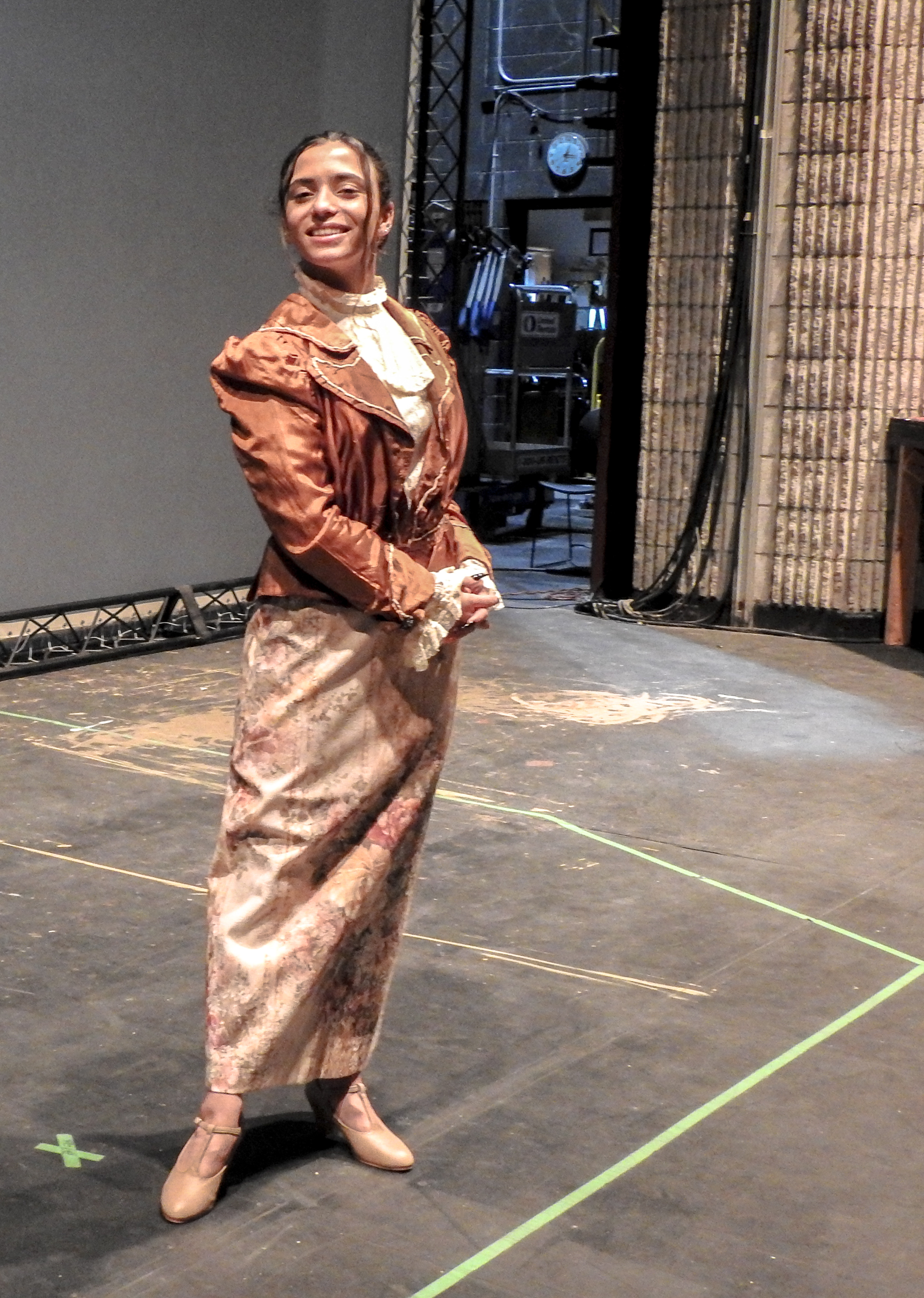 Fallon Makki playing Mrs. Banks in the Henry Ford College production of Mary Poppins