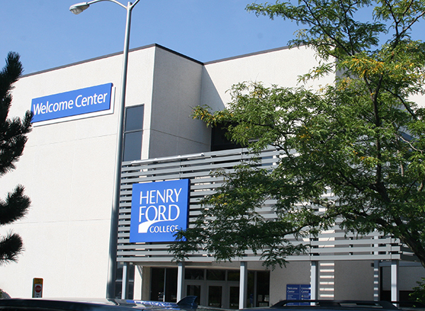 Image of Henry Ford College's "Welcome Center"