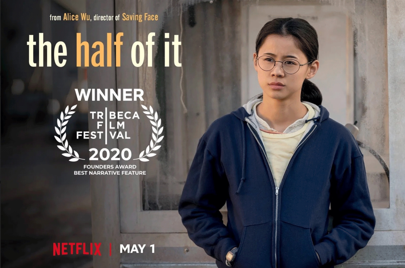 Leah Lewis as Ellie Chu from "The Half of It" courtesy Netflix