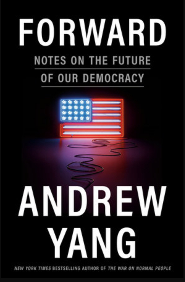 Book cover for Andrew Yang's new book which came out Oct. 5 of this year
