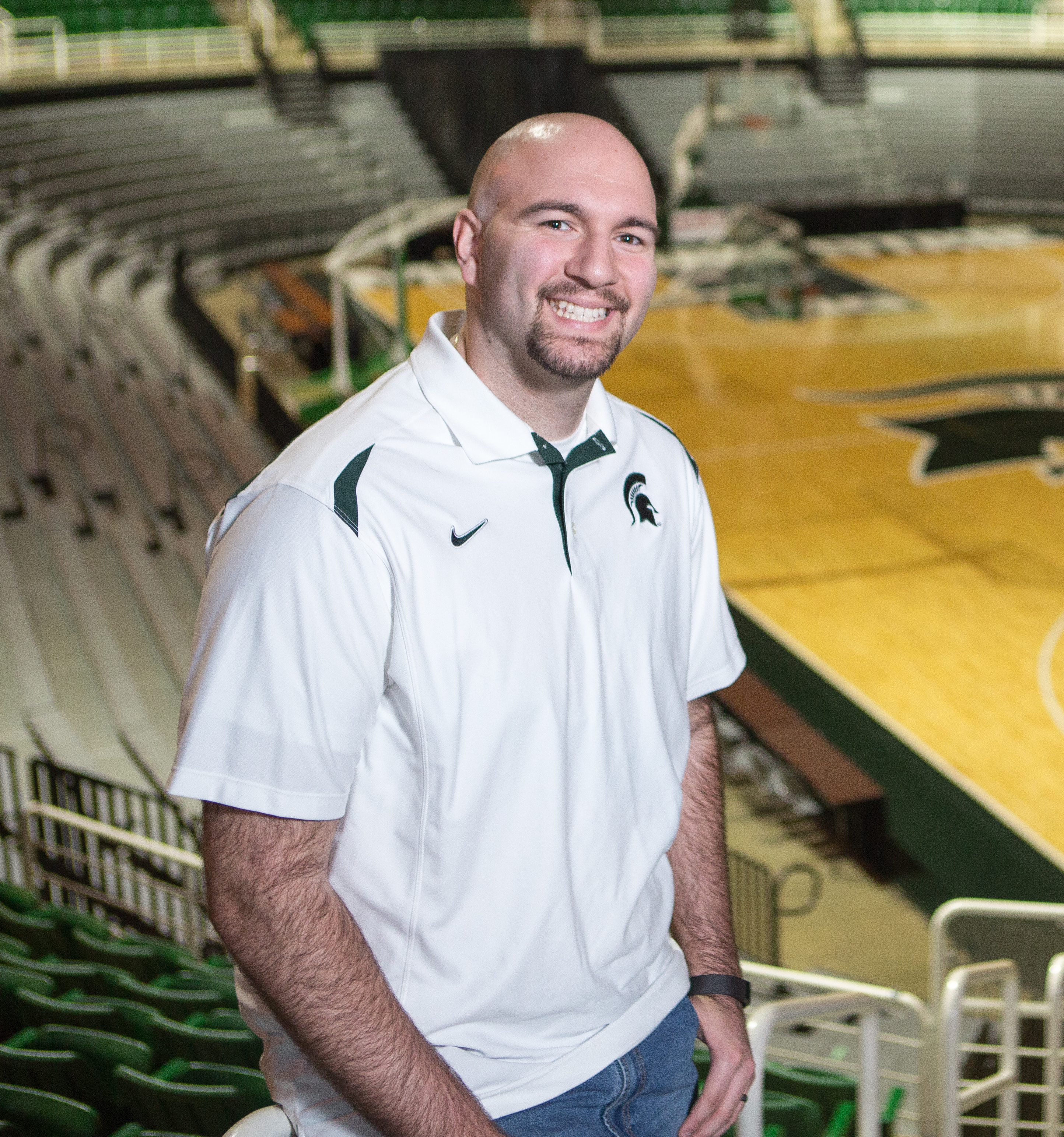 Professional image of Anthony Ianni standing in a basketball court