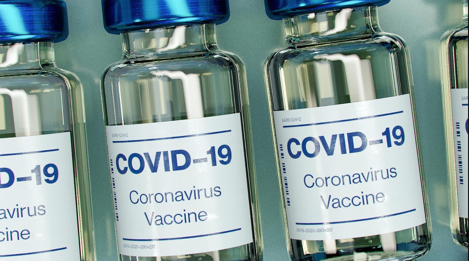 COVID-19 vaccine bottles image courtesy WDET.org