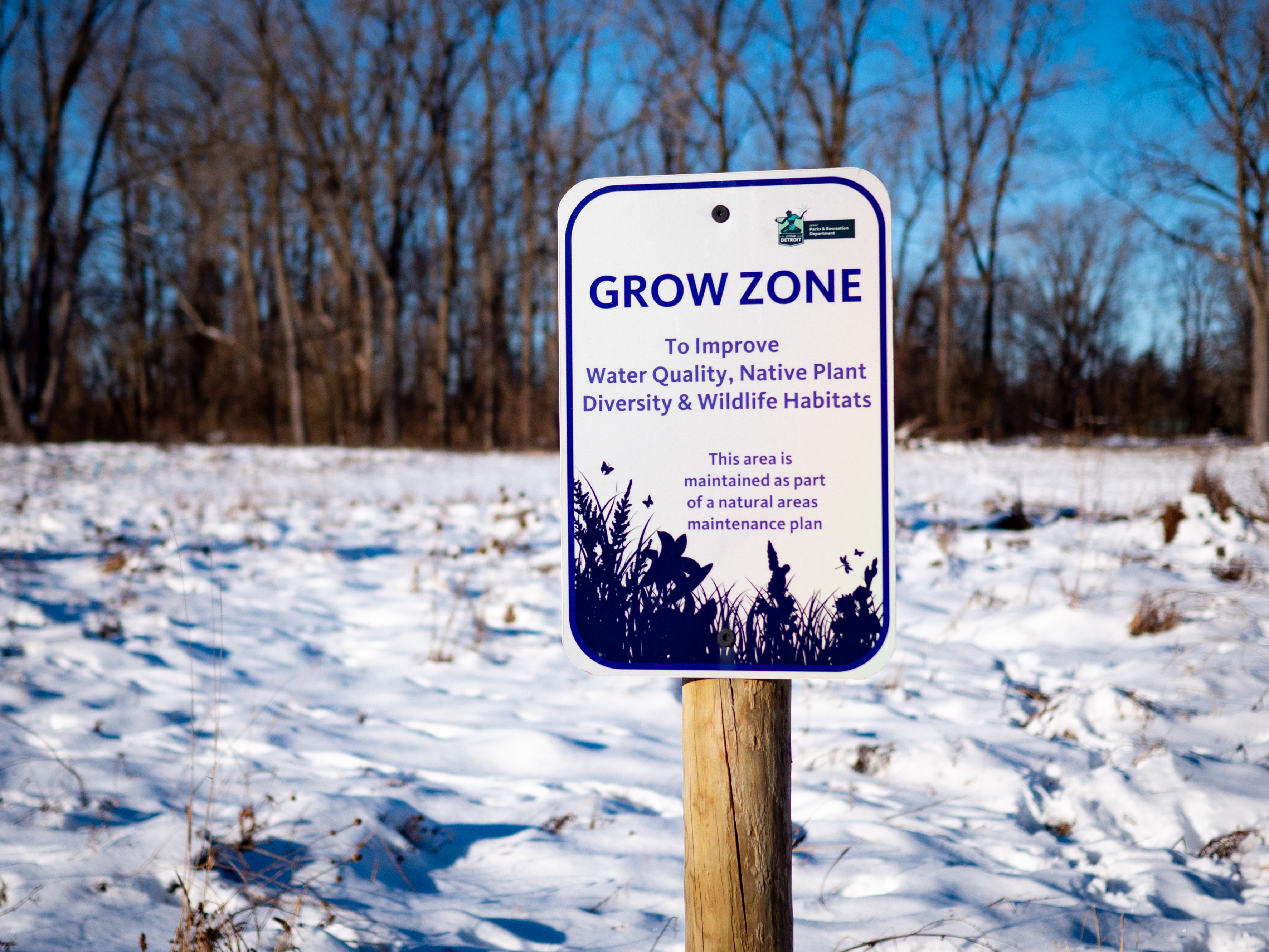 Grow Zone sign photo by Nicholas Hinnant