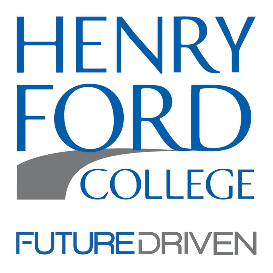 Image of Henry Ford College logo with the "Future Driven" slogan Image of Henry Ford College logo with the "Future Driven" slogan