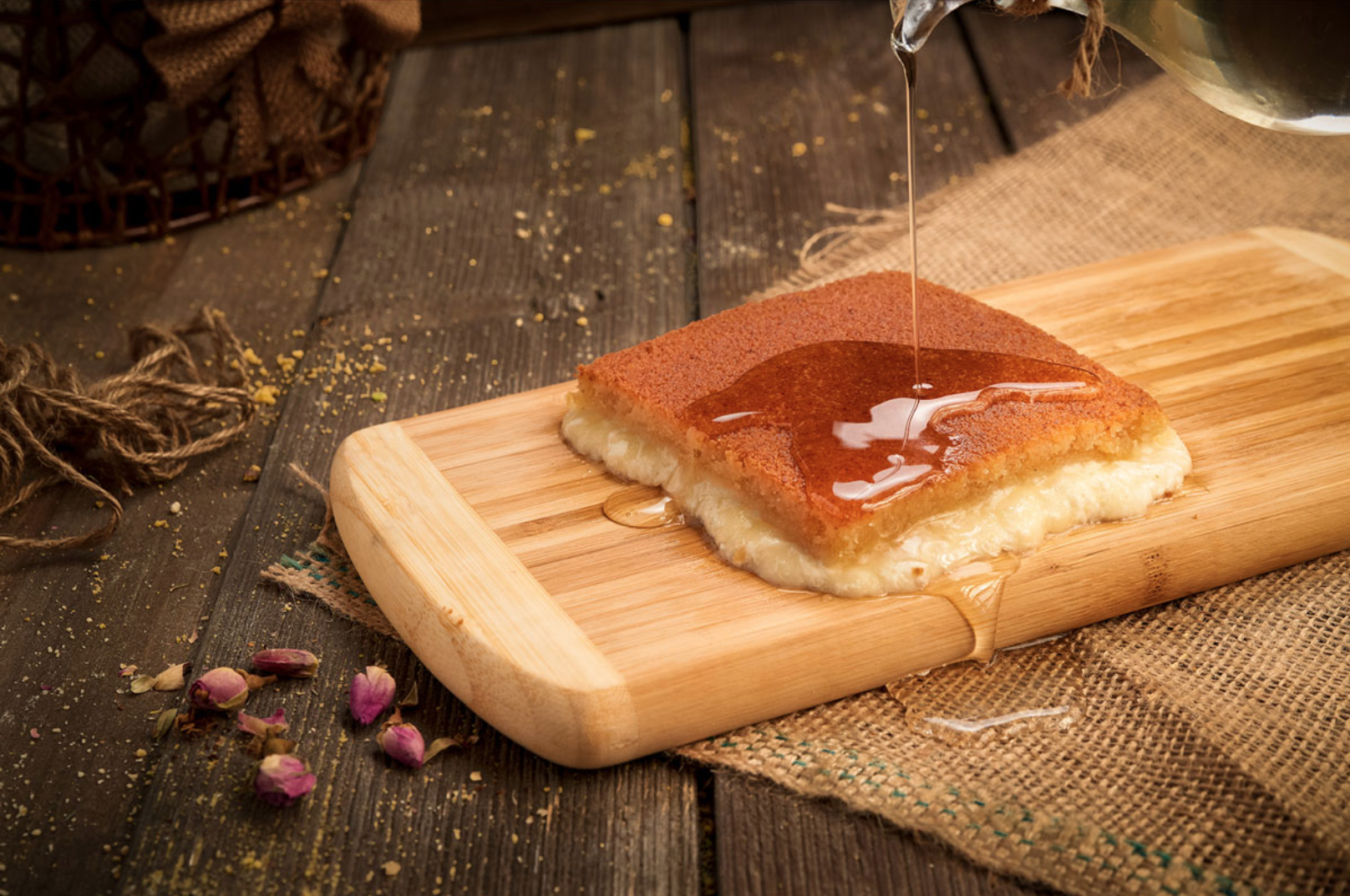 Photo of a Kanafa dessert