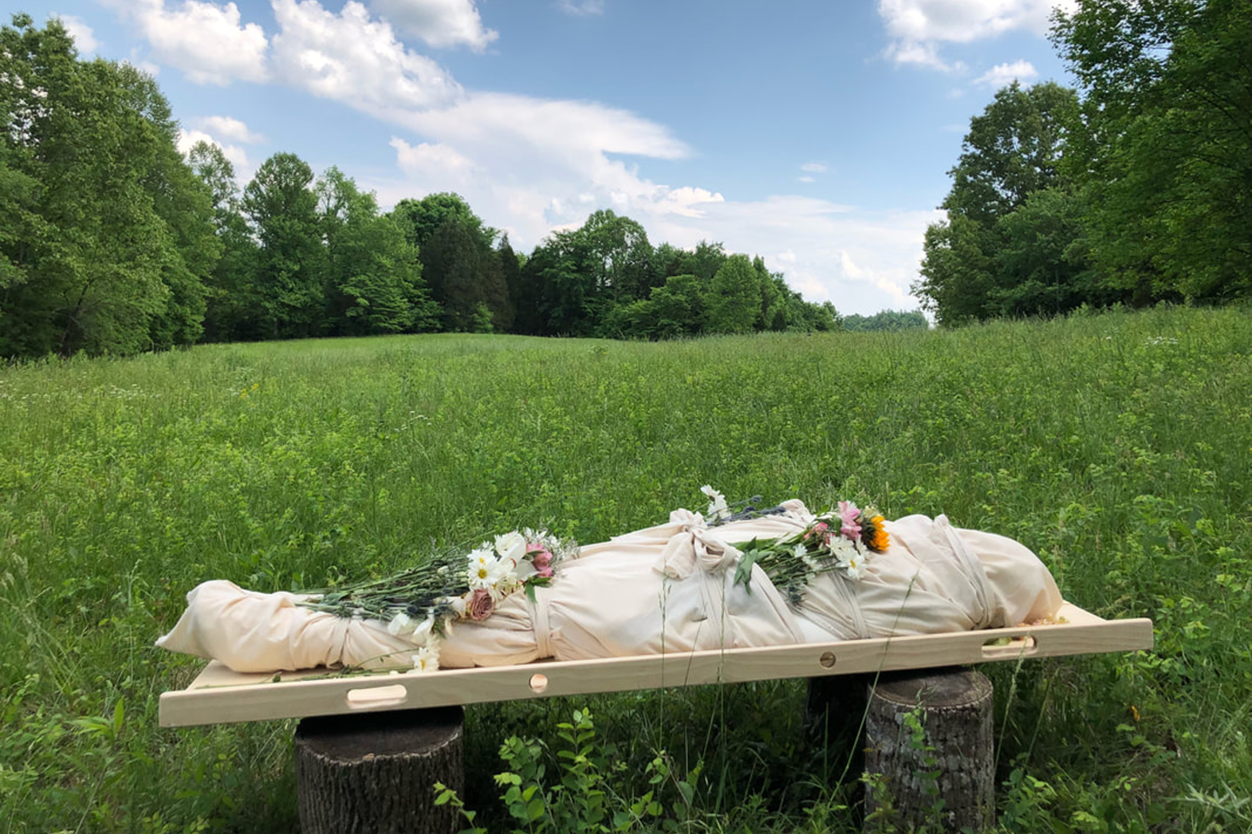 Larkspur Conservation, at Taylor Hollow, Nashville, TN. COURTESY OF THE GREEN BURIAL COUNCIL