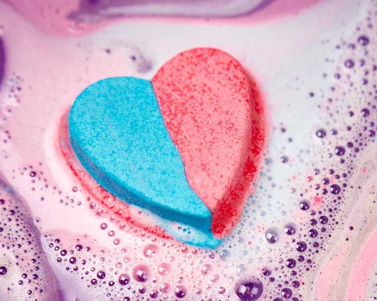 Photo of LUSH Inner Truth bath melt for transgender rights courtesy LUSH