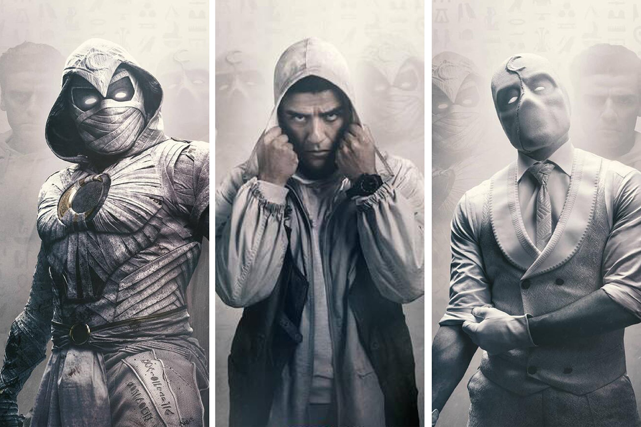 Oscar Isaac as "Moon Knight" courtesy Marvel Studios