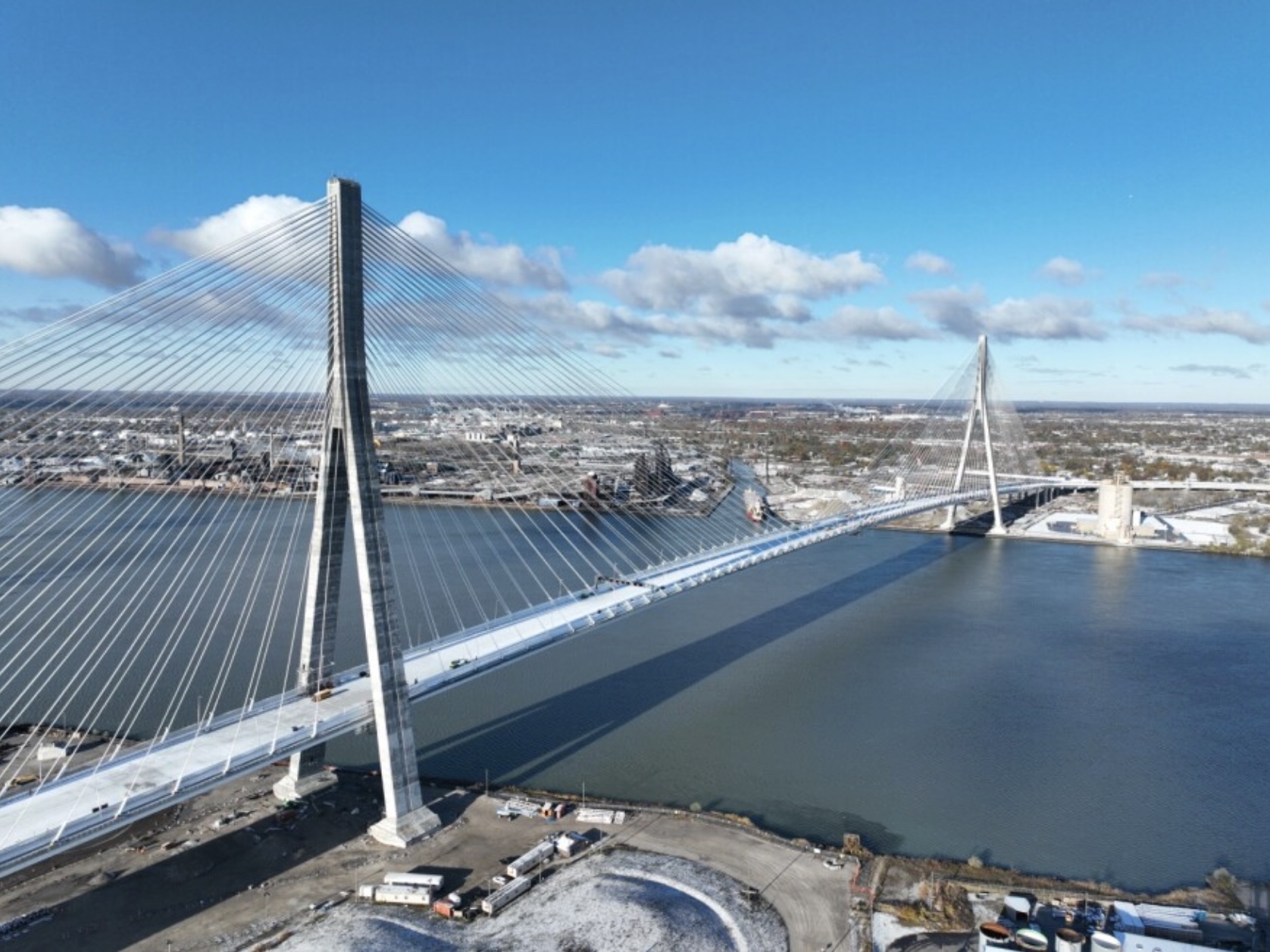 Photo courtesy of Gordy Howe International Bridge. Photo courtesy of Gordy Howe International Bridge.