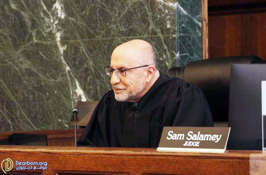 Photo of Chief Judge Sam Salamey 19th District Court in Dearborn, Michigan. Photo courtesy Dearborn.org