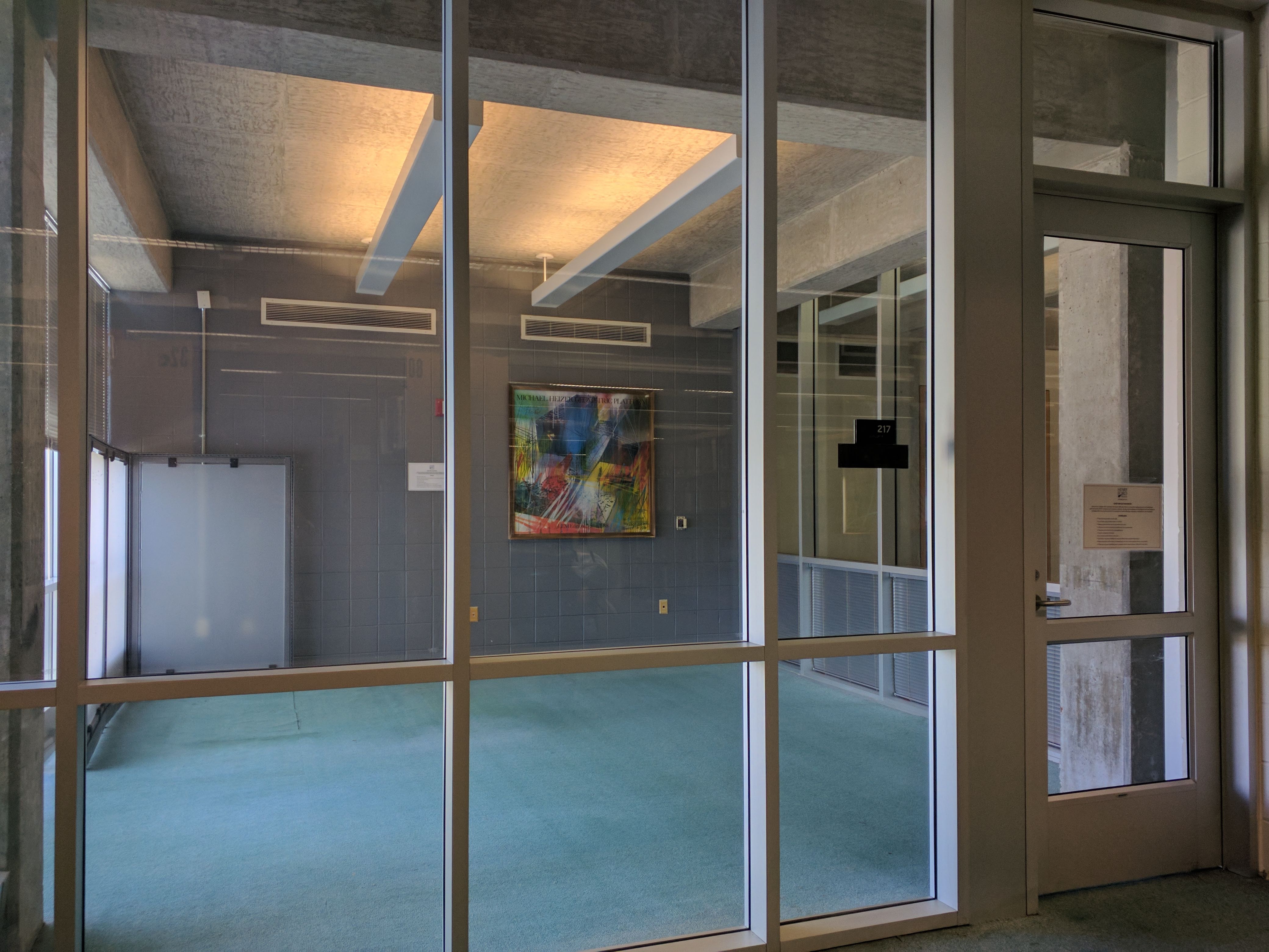 Quiet Reflection Room in the Eshleman Library