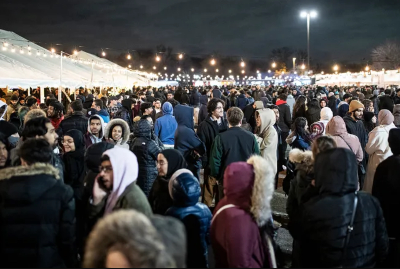 Ramadan Suhoor Festival at the Fairlane Town Center in Dearborn on Saturday, April 9, 2022. Junfu Han, Detroit Free Press