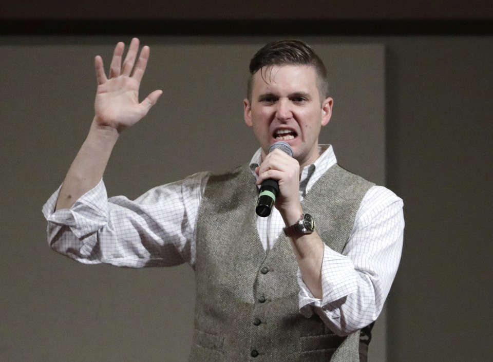 Photo of white nationalist, Richard Spencer.