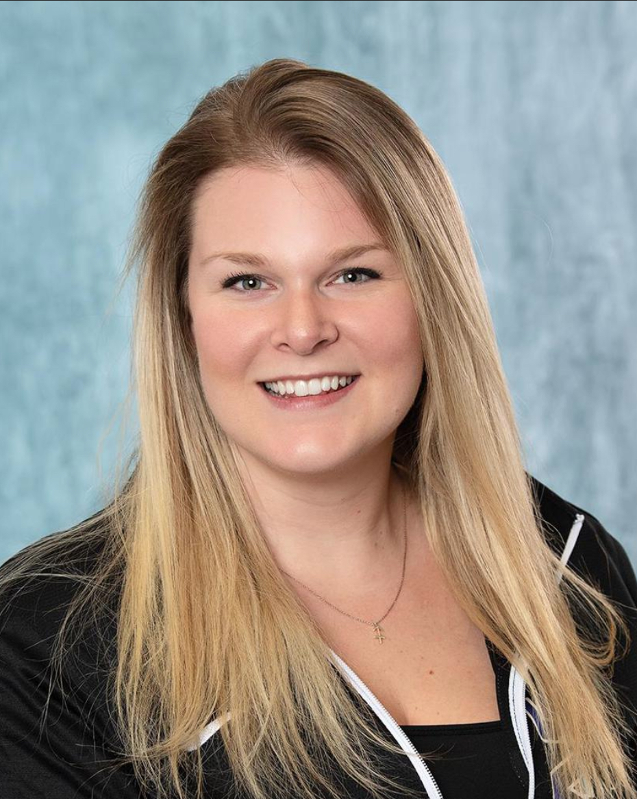 Image shows a headshot of Henry Ford College volleyball coach Shannon Braun