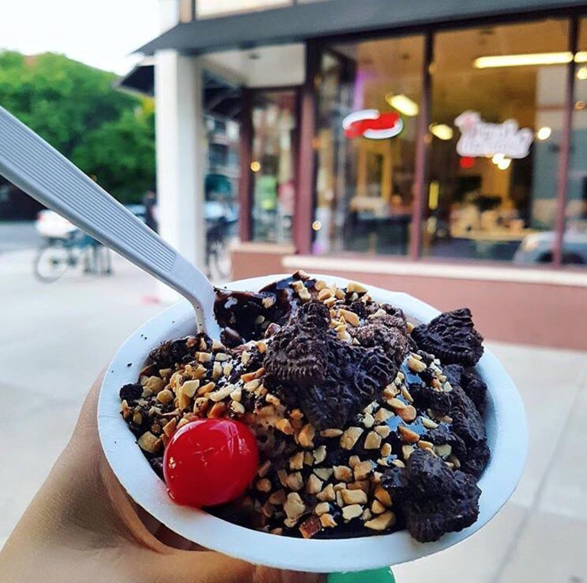 Photo of a serving of ice cream at Treat Dreams