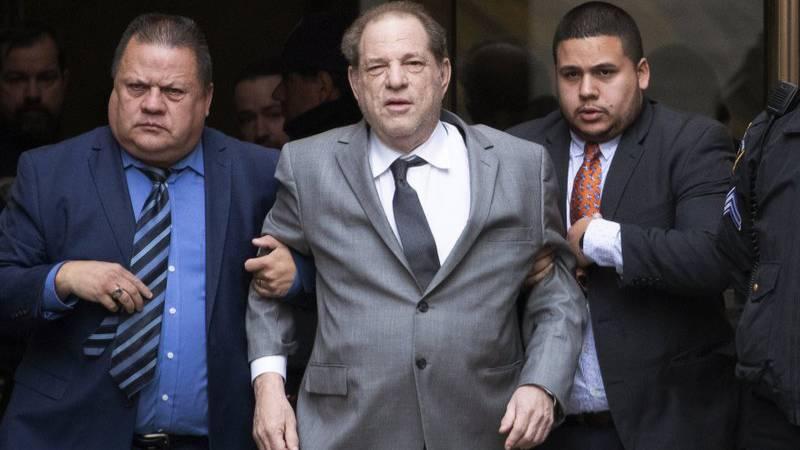 Image shows Harvey Weinstein