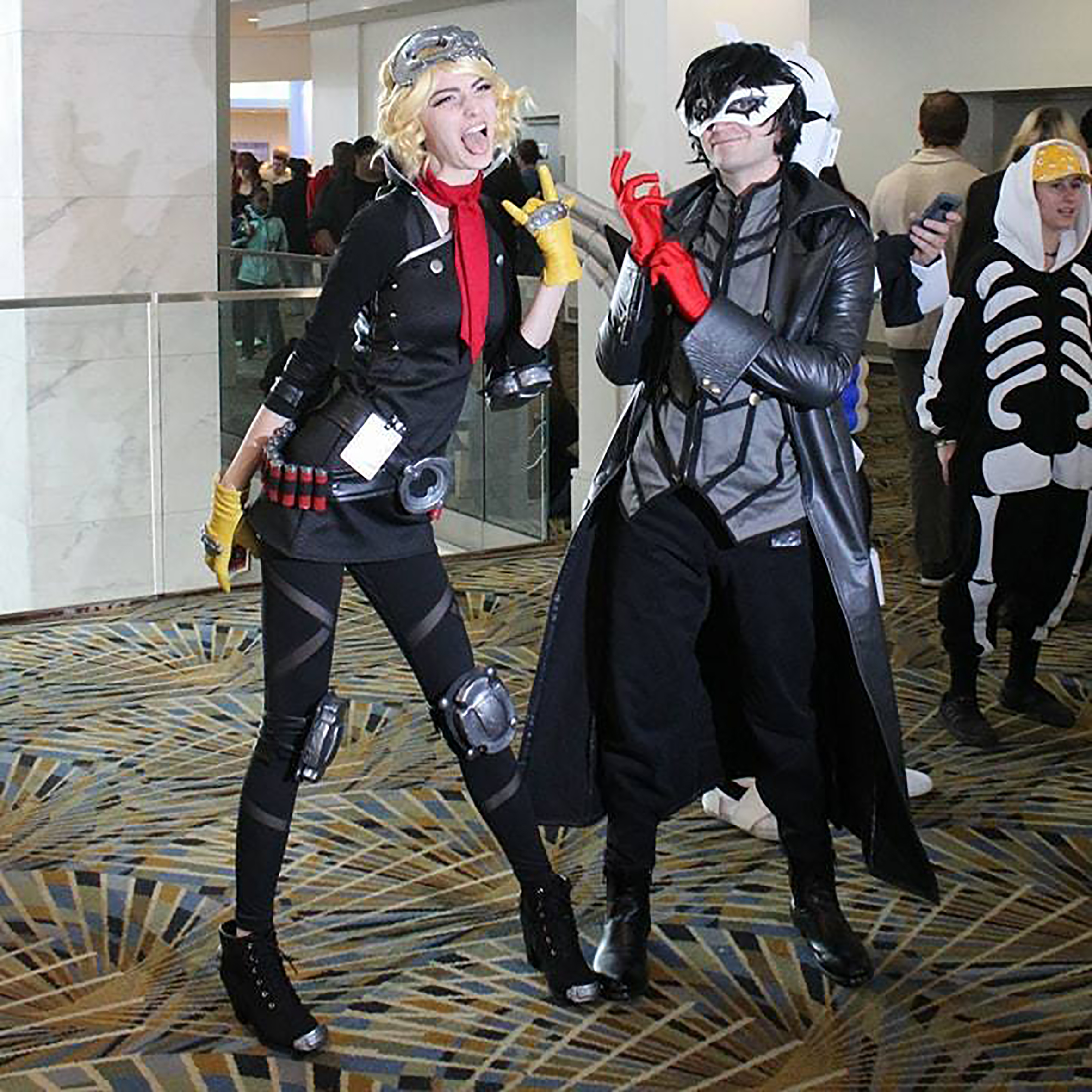 Participants of cosplay at 2017 Youmacon in Detroit