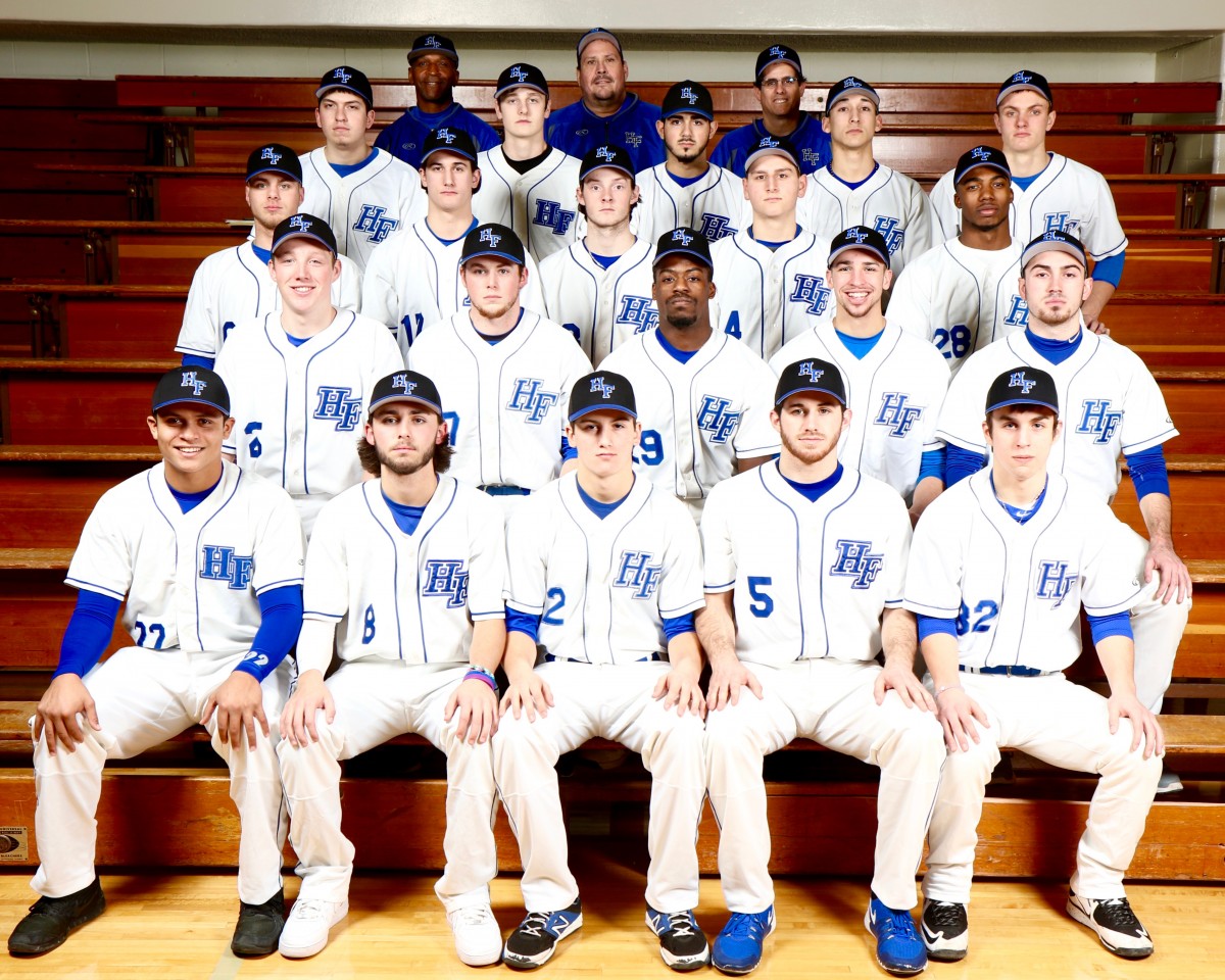 Team photo of Hawks Baseball Team