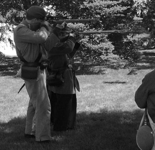 Civil War reenactors at Greenfield Village