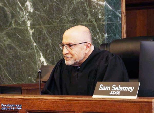 Photo of Chief Judge Sam Salamey 19th District Court in Dearborn, Michigan. Photo courtesy Dearborn.org