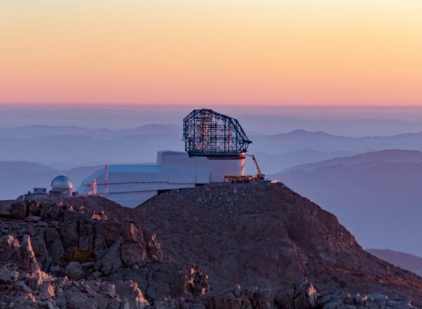 The Large Synoptic Survey Telescope (LSST), Andes Mountains of Northern Chile, will catalog an estimated ~40 billion celestial objects—more objects than there are humans on earth. Photo courtesy of Mellon College of Science