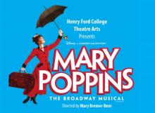 Promotional image for HFC's production of Mary Poppins