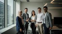 Arab Business Team stock photo courtesy of Vecteezy