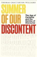 Book cover for Summer of Our Discontent by Thomas Chatterton Williams
