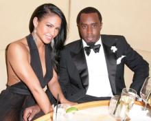 Cassie Ventura photographed with Sean "Diddy" Combs. Photo courtesy PageSix