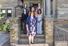 Dr. Ana M. Daugherty, PhD, and the faculty and staff of the Healthy Brain Aging Laboratory at Wayne State University, Detroit, MI. Photo courtesy of Wayne State University.