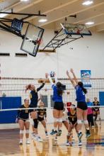 Henry Ford College Hawks hosted Schoolcraft College Ocelots on Oct. 8. Photo by Luke Patterson