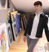 Photo of Isabelle Weiss, Assistant Director, Galerie Camille