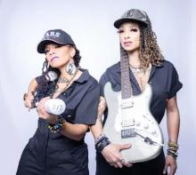 jessica Care moore (left) and Stephanie Christi_an (left) of _We Are Scorpio_ photo courtesy We Are Scorpio