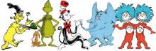 Image of  “Seussical the Musical” cartoon characters