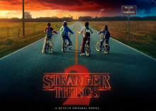 Poster of the series stranger things