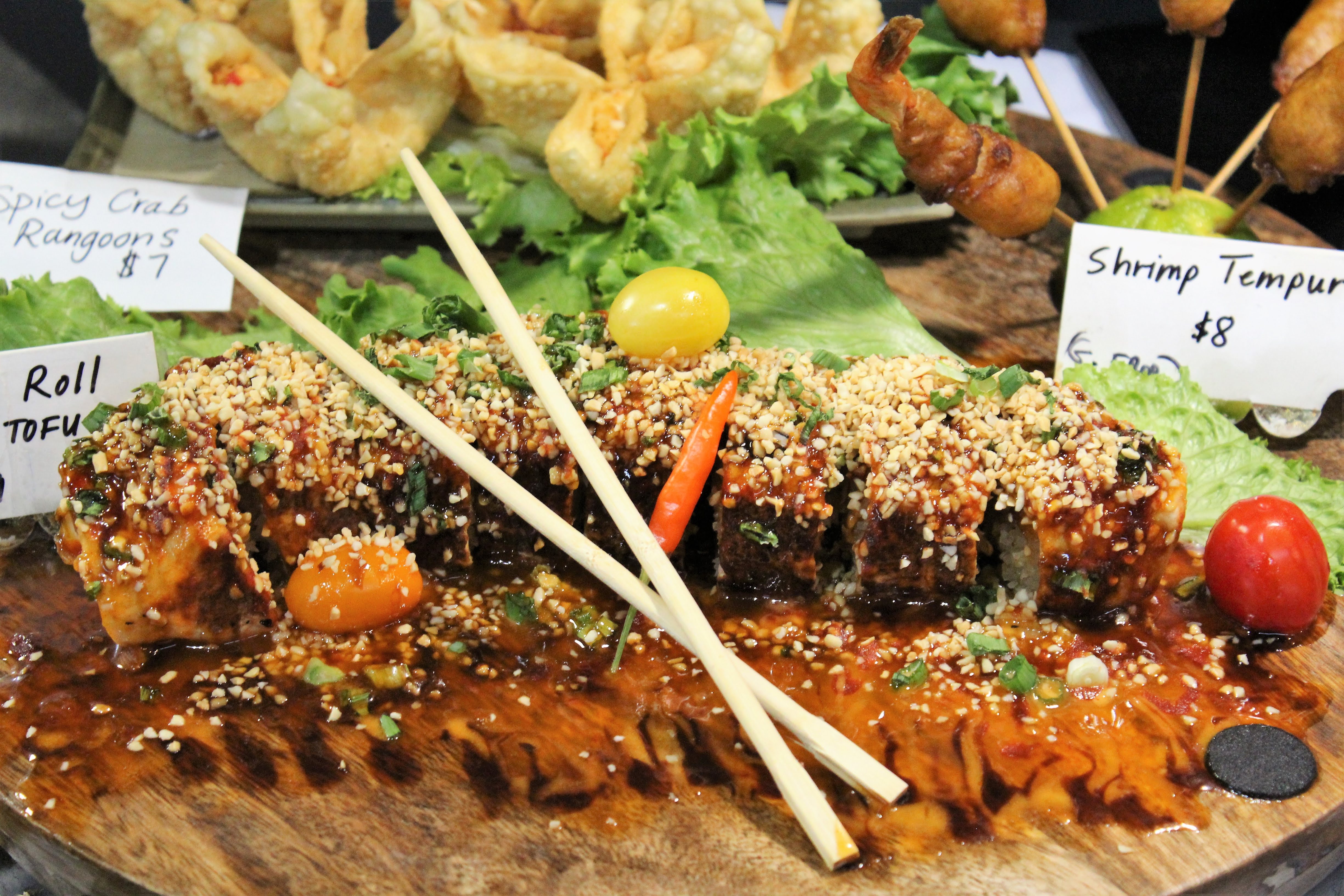 Photo of sushi roll from Bangkok 96