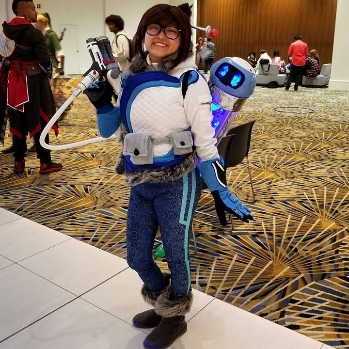 Participant of cosplay at 2017 Youmacon in Detroit